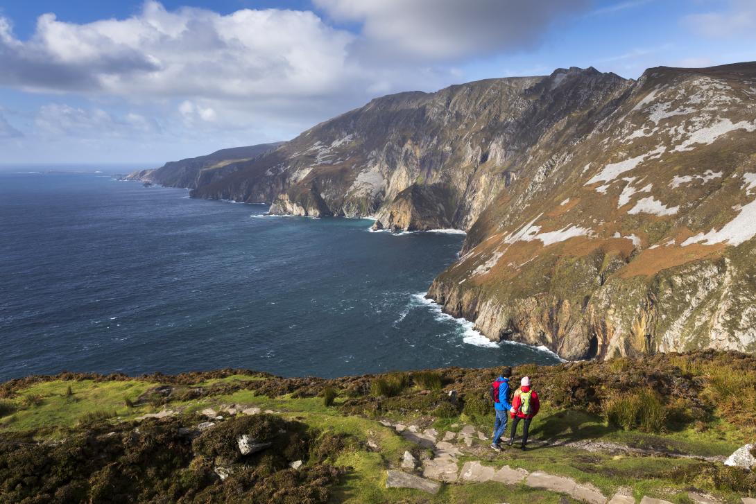 The dramatic Slieve League Cliffs