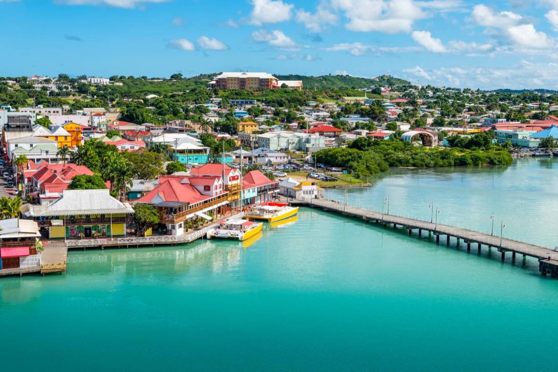 Antigua in the Caribbean Antigua in the Caribbean