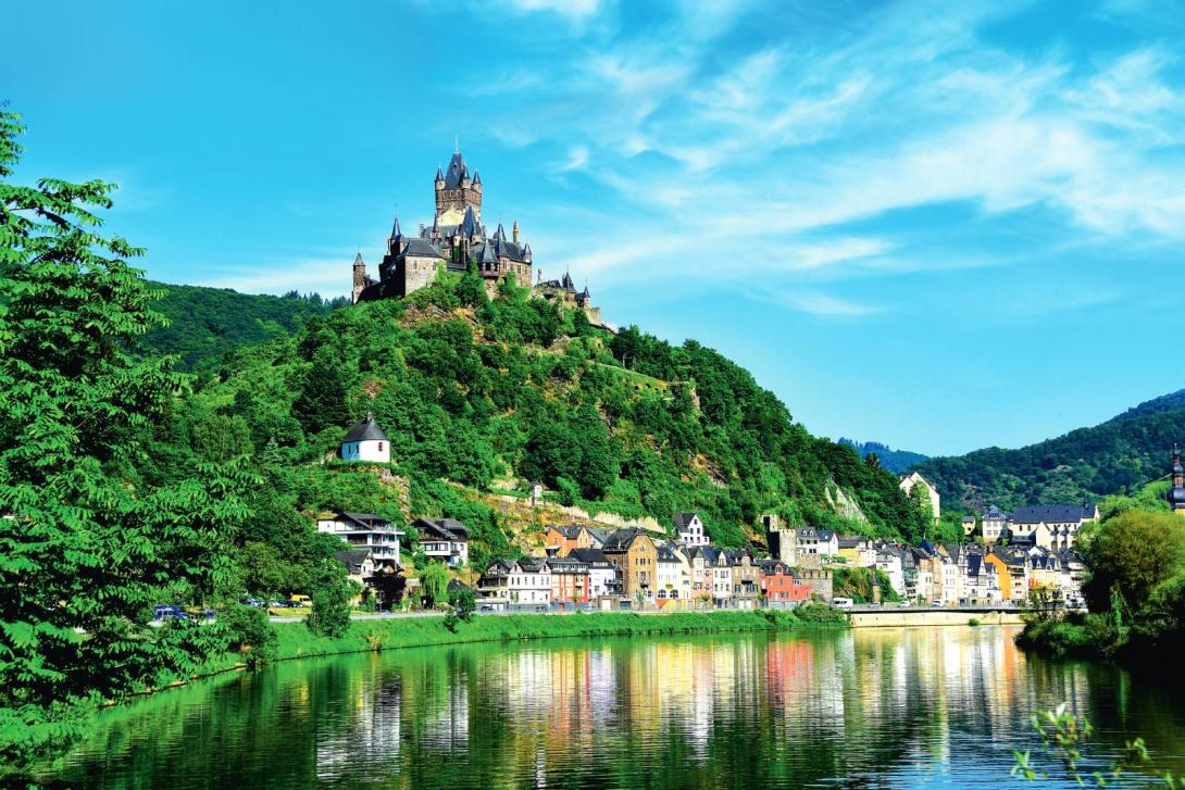 Moselle, a renowned German wine region Moselle, a renowned German wine region