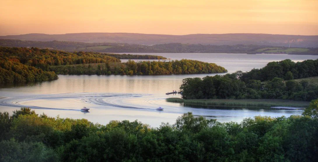 Lough Erne in County Fermanagh