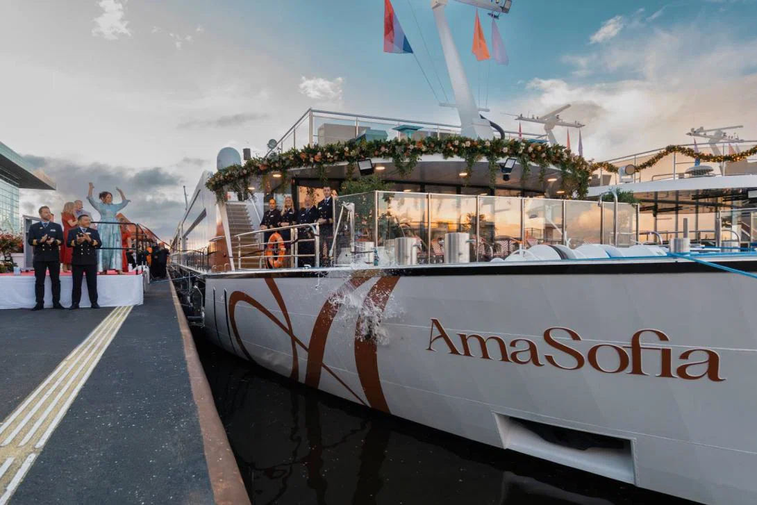 Christening of AmaSofia, AmaWaterways' latest ship Christening of AmaSofia, AmaWaterways' latest ship