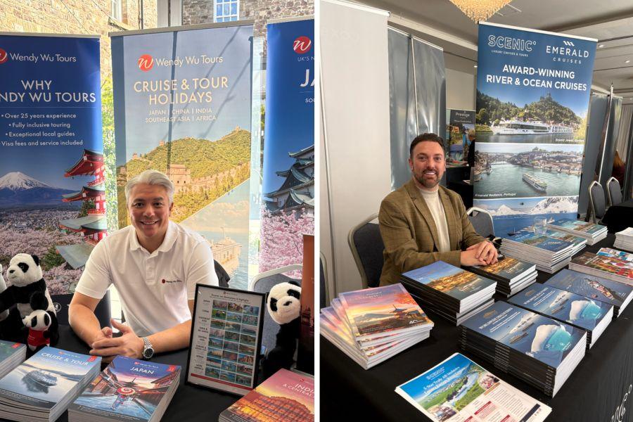 Wendy Wu Tours and Scenic Cruises supplier stands Wendy Wu Tours and Scenic Cruises supplier stands