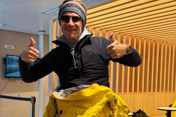 Travel Chaps' Matt Phillips sailed on Swan Hellenic ship Vega last summer Travel Chaps' Matt Phillips