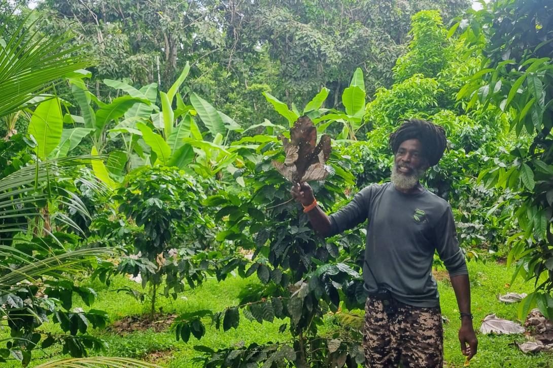 Tiem at Liamuiga Natural Farm