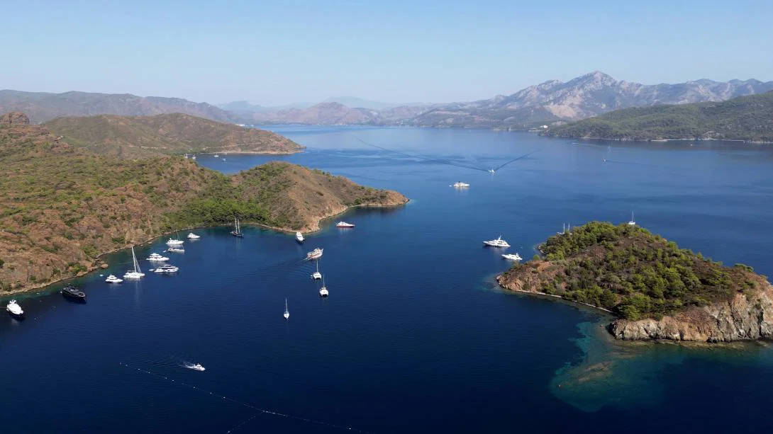 Gocek coastline
