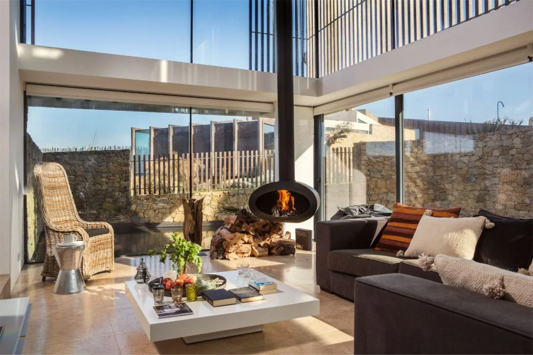 Luxury villa sitting room