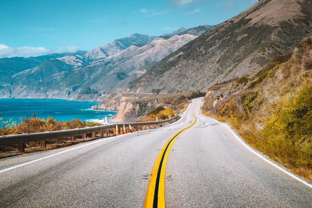 US Highway 1 in California