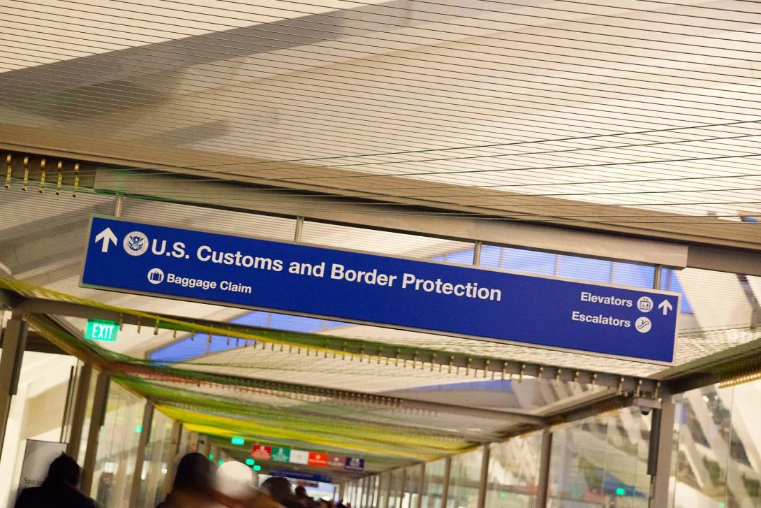 US customers and border protection