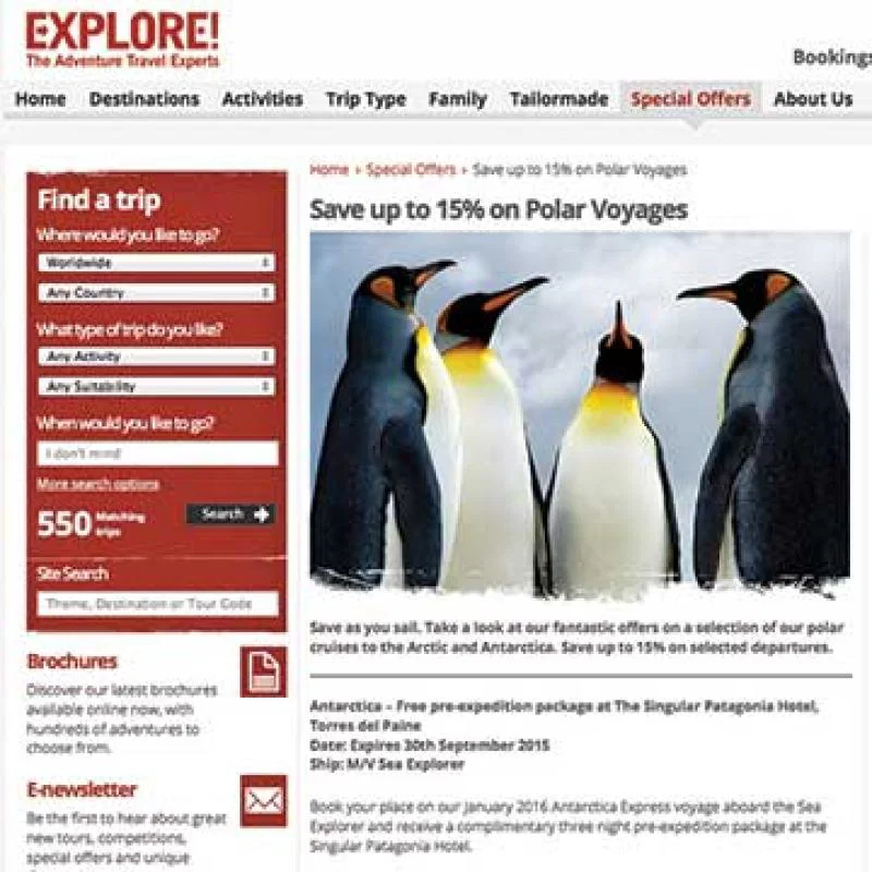Explore trip notes