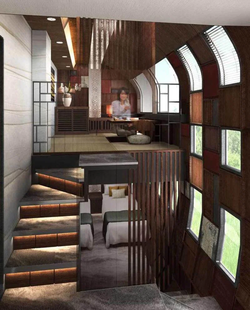 Japan luxury train east