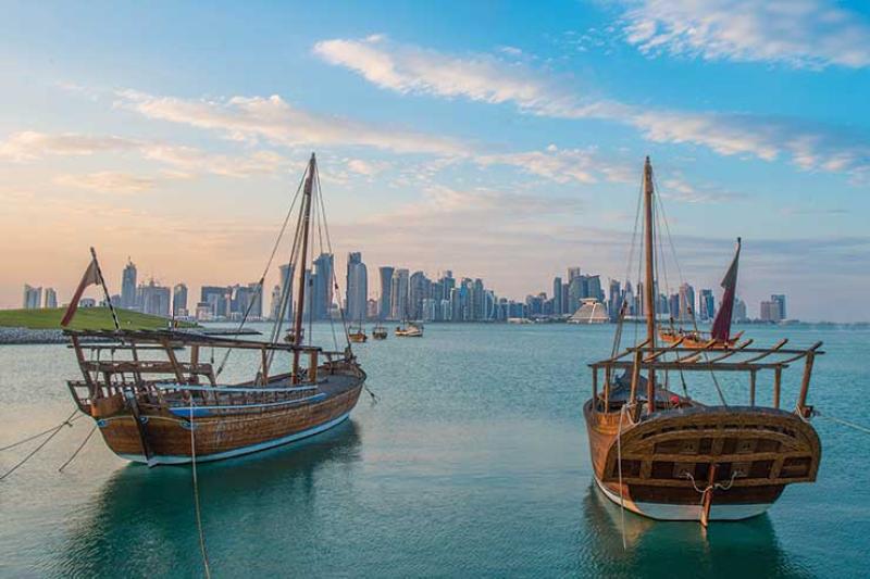 4. Board a Dhow boat