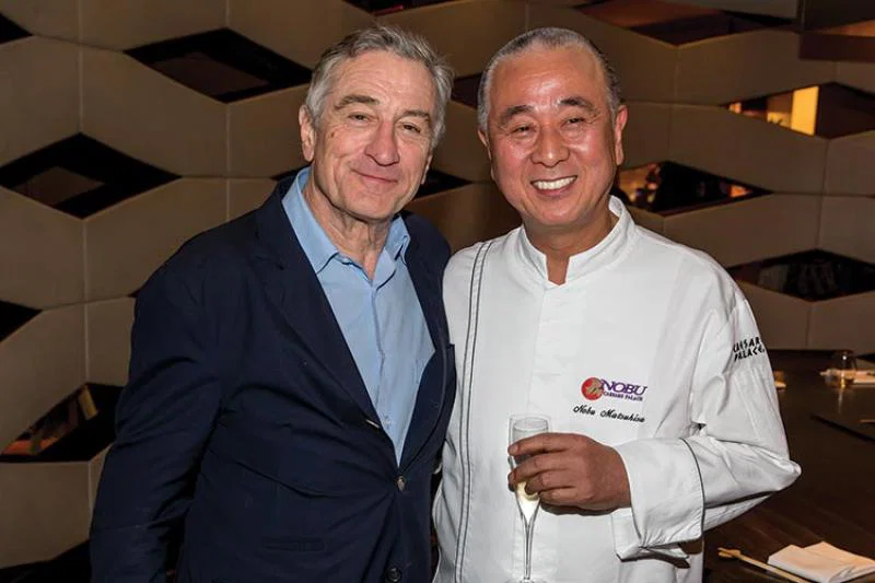 Nobu with Robert De Niro