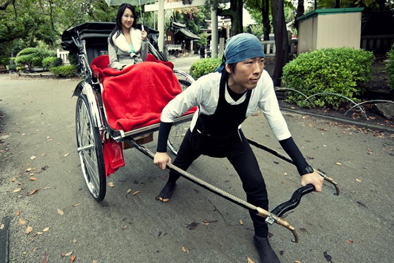 5. The rickshaw