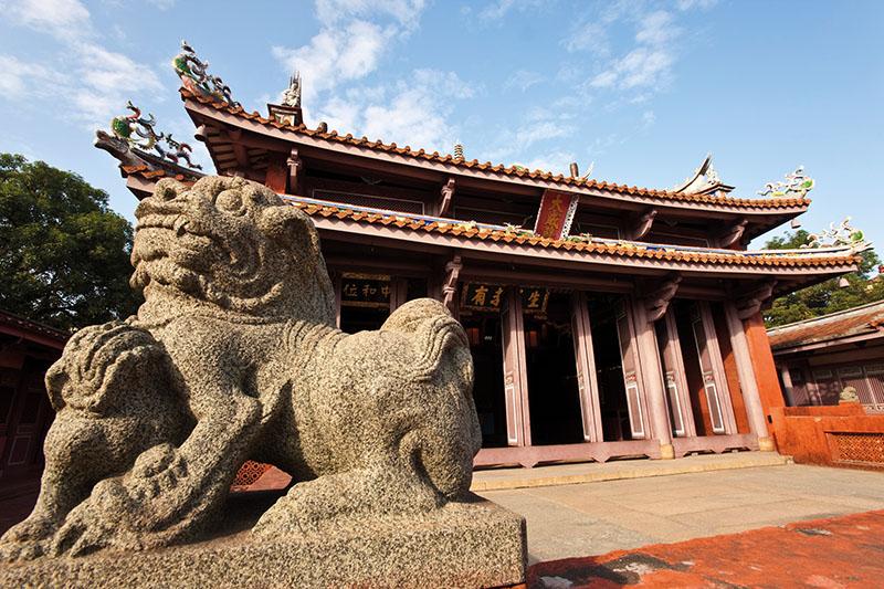 From train to temple