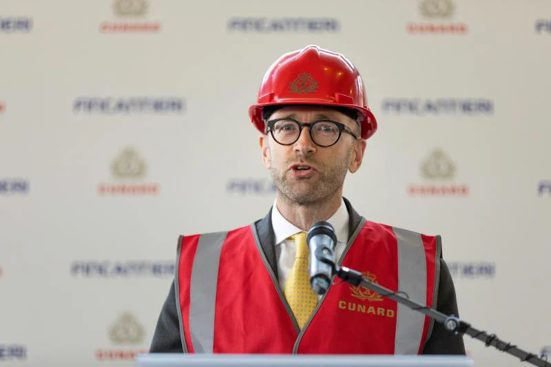 Cunard president Simon Palethorpe has been promoted to president of Carnival UK