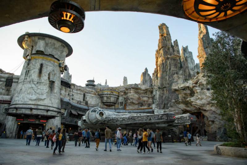 Star Wars’ Millennium Falcon at Disney