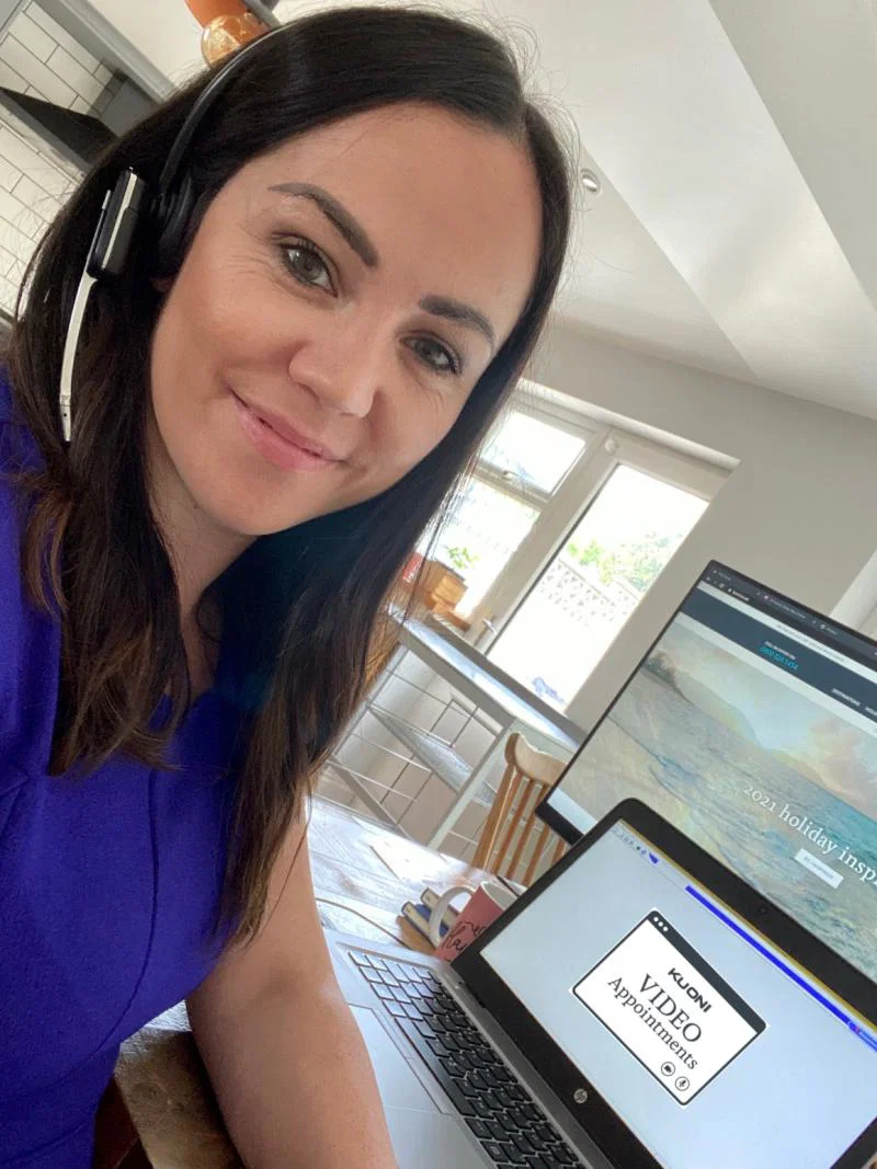 'I got to know clients better than just over the phone'