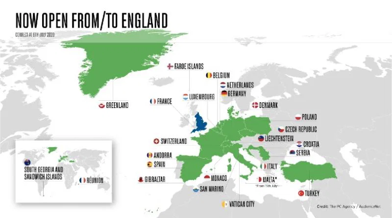 The PC Agency and AudienceNet identified 25 'open' countries