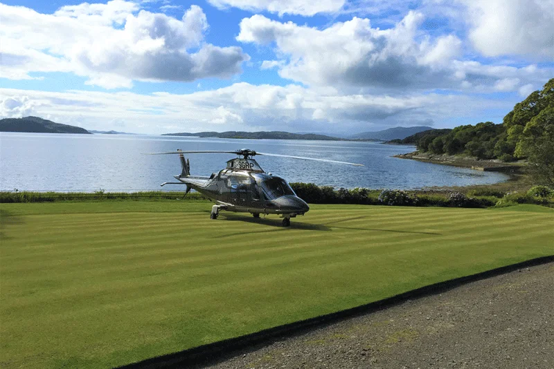 Apollo's private helicopter trips also have new-found appeal