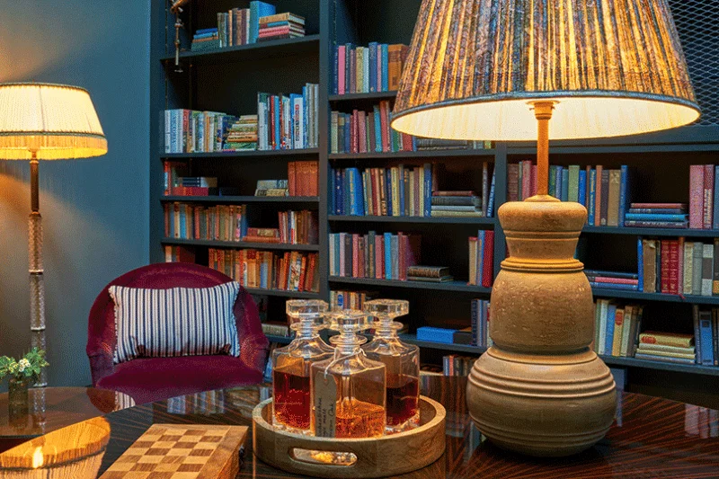The Library at The Mitre