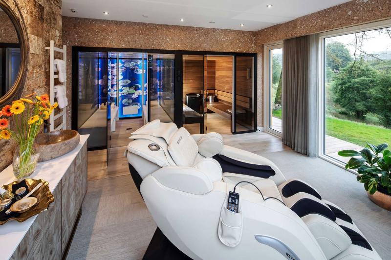 The in-room private spa