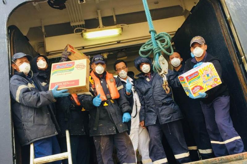 Crew of CMV's Vasco da Gama receive support from Sailors' Society