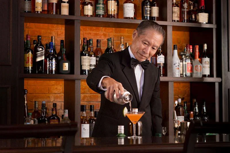 The Tokyo Station Hotel's 80-year-old bartender Hisashi Sugimoto