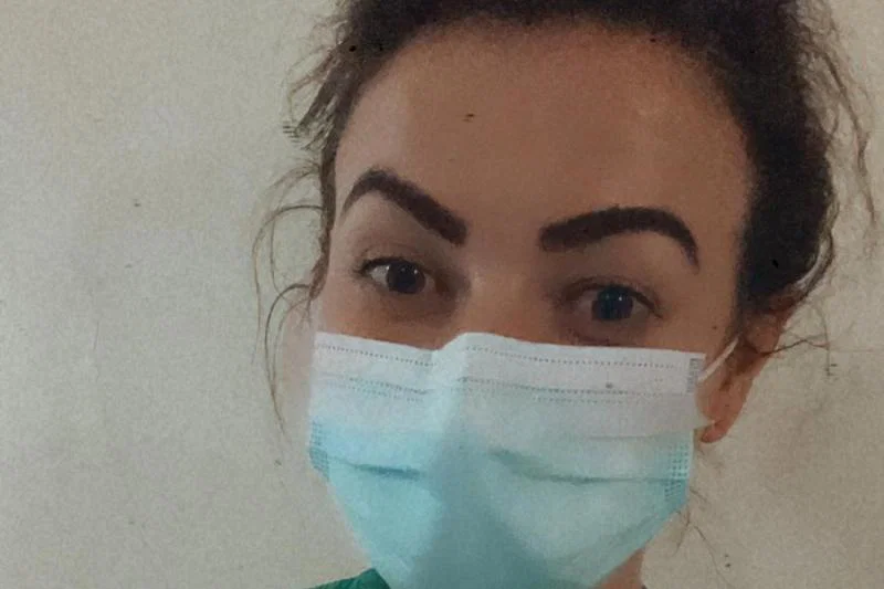 “It’s very tough, especially when patients can’t see their families, and it’s our job to be there for them however we can.”