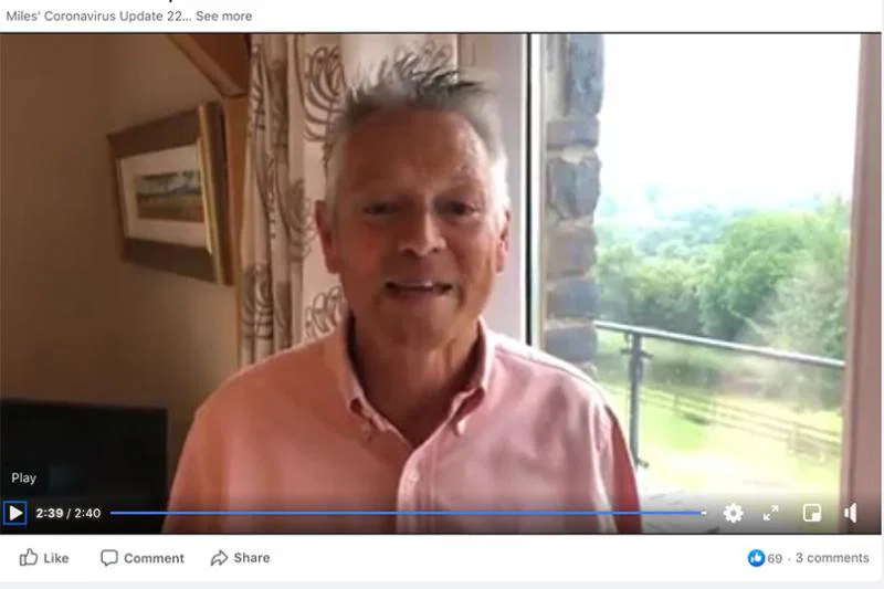 Mlles Morgan's travel updates on Facebook have brought in enquiries from new customers