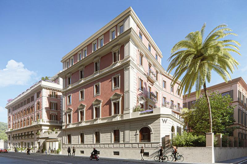 W Rome will have one of the biggest suites ever created for the brand