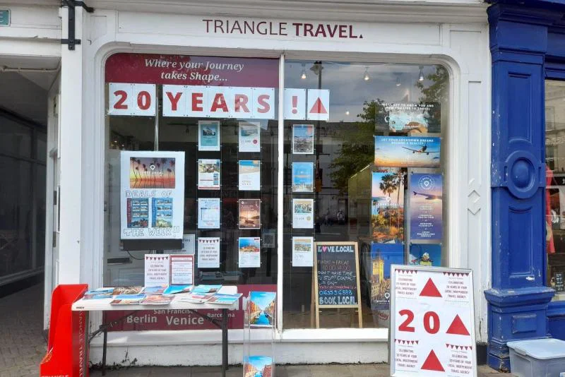 Triangle Travel celebrates 20 years on the high street