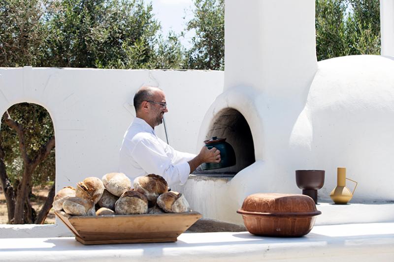 Breadmaking is part of a S.A.L.T excursion in Greece