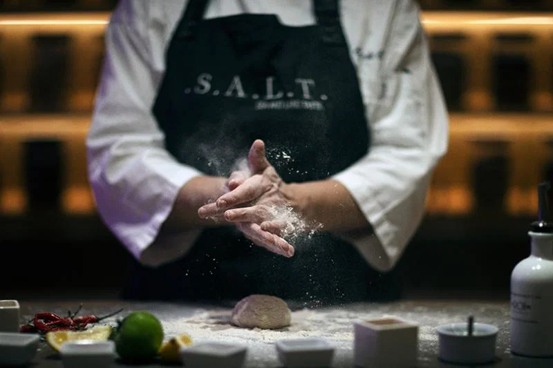 Guests on board Silver Moon can learn to cook with S.A.L.T chefs