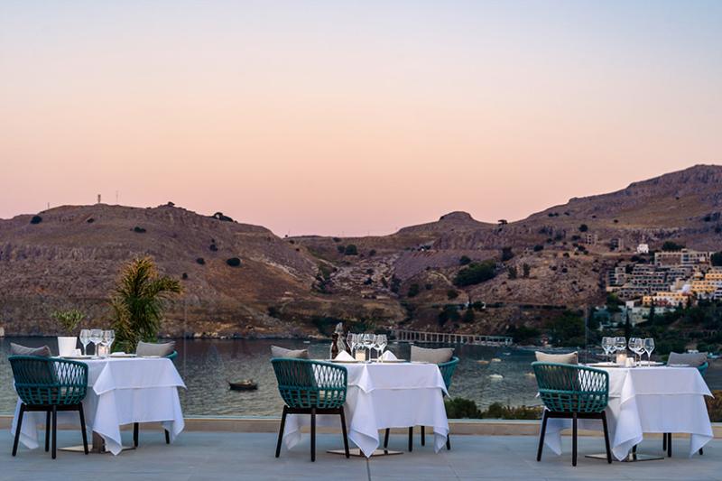 Thalatta is one of the hotel's dining options