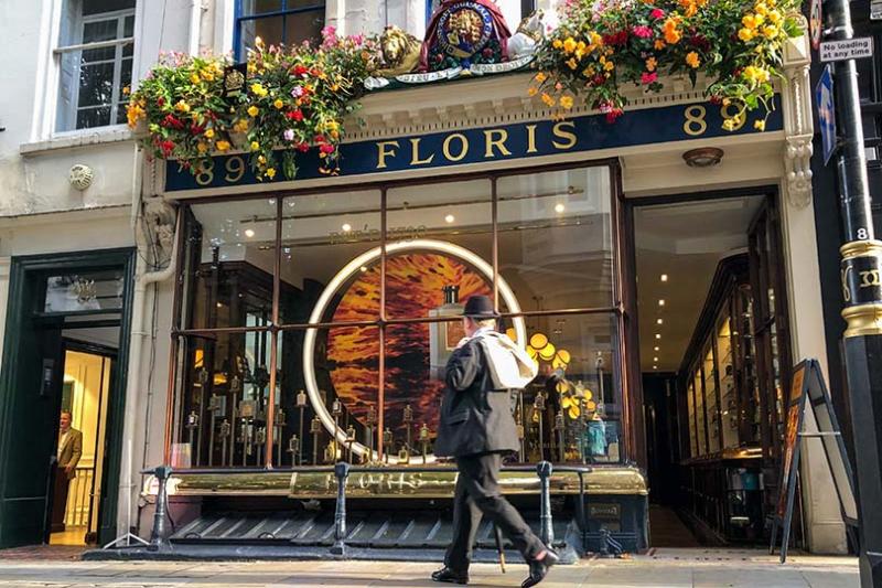 Floris, St James's. Photograph by Peter Ellegard