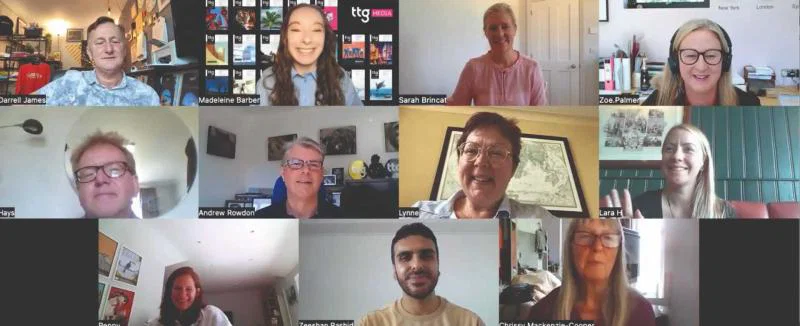 The agents discussed how best to encourage and sell sustainable travel