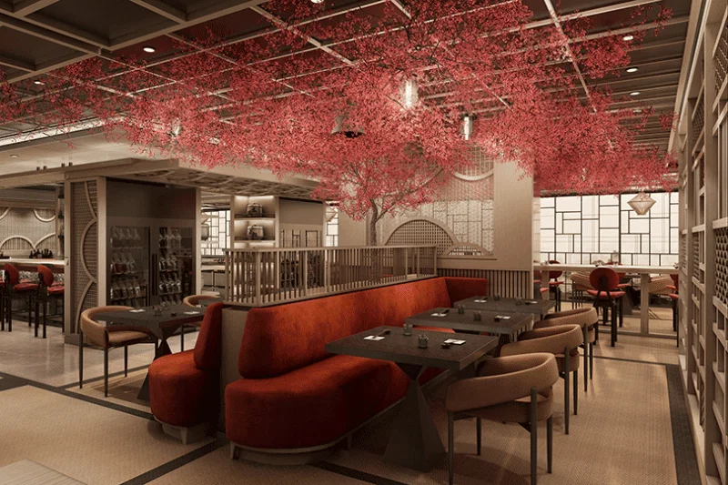 Sakura will offer Pan-Asian cuisine on the new Explora I