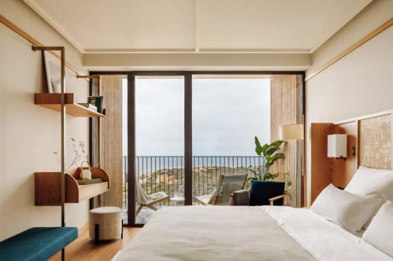 Rooms have been inspired by the natural surrounding environment