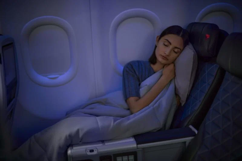 Clients can easily relax in Delta Premium Select
