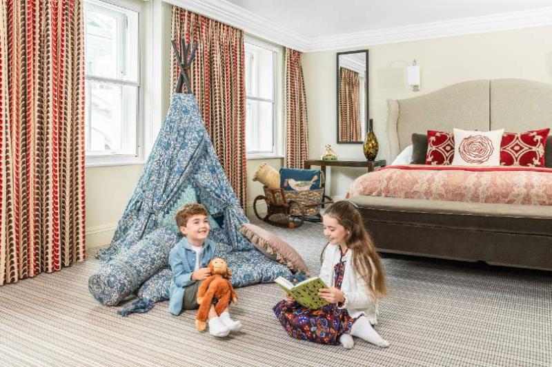 The DockATot products are available in a range of Morris & Co. prints