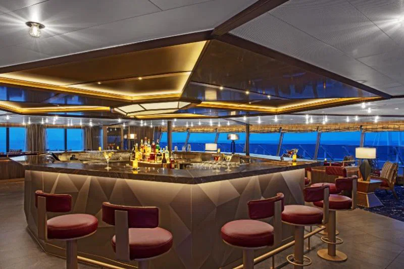 Constellation Lounge bar offers a place to unwind