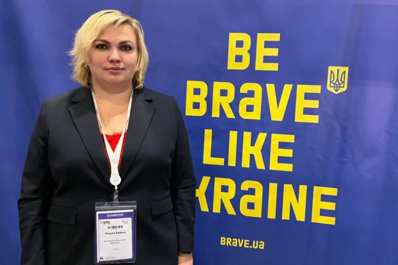 Maryna Radova, head of the Kyiv state administration’s tourism and promotion department