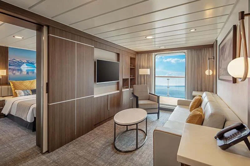 A cabin onboard the Sylvia Earle. Credit: Aurora Expeditions