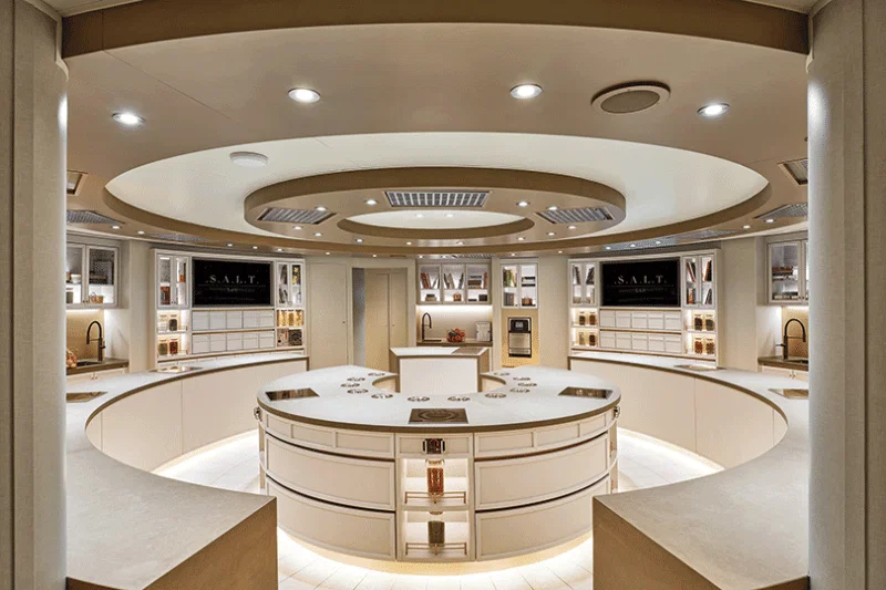 SilverSea's S.A.L.T Lab cookery immersion experience is on Silver Moon and Silver Dawn