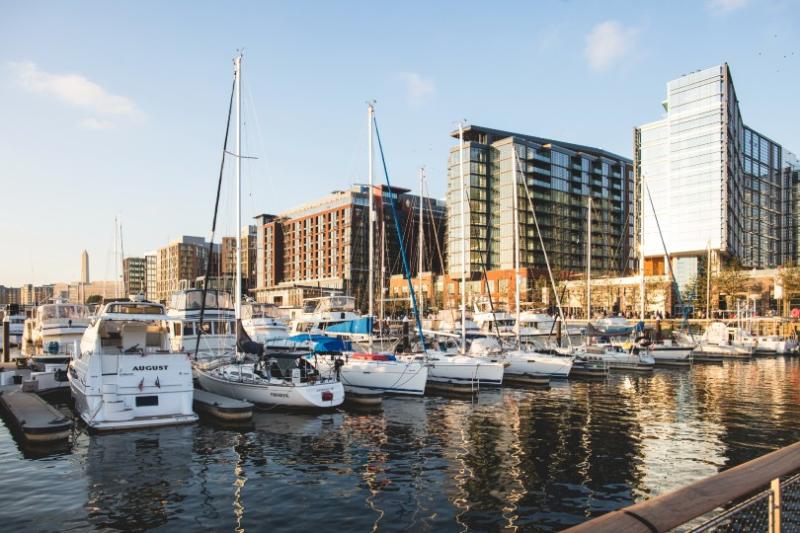 The Wharf is an up-and-coming new neighbourhood