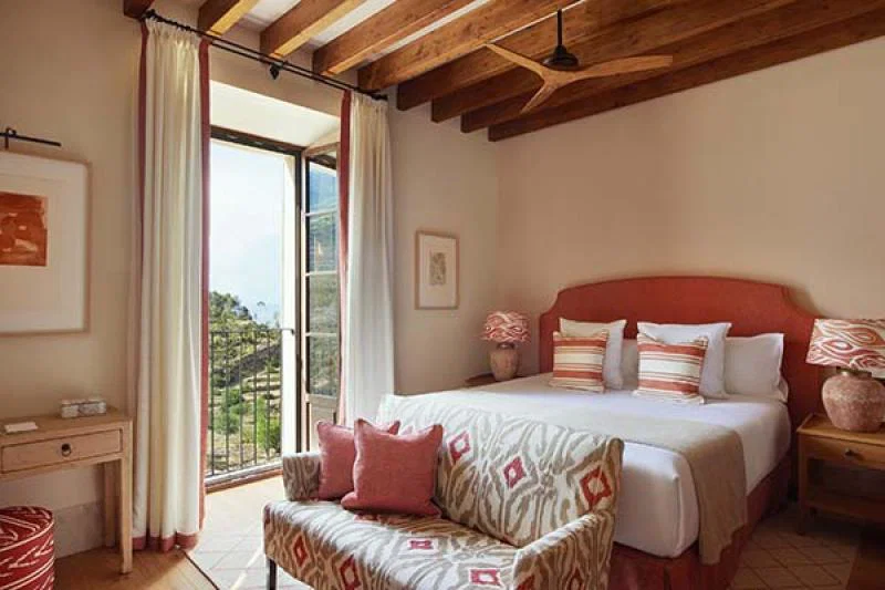 A Sea View Room, overlooking the estate's three-mile coastline