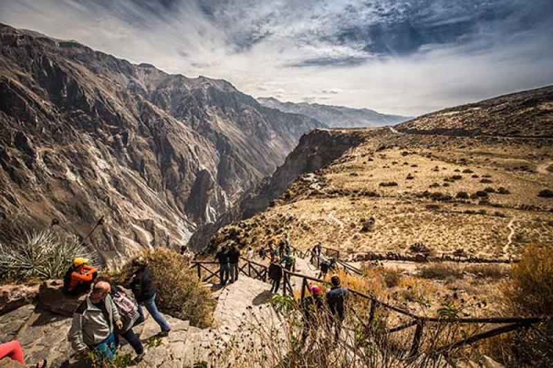The spectacular Colca Canyon