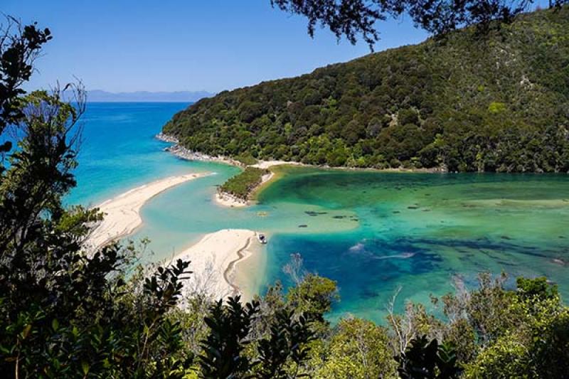 Abel Tasman National Park in New Zealand’s South Island. The country is a key focus for Prestige.