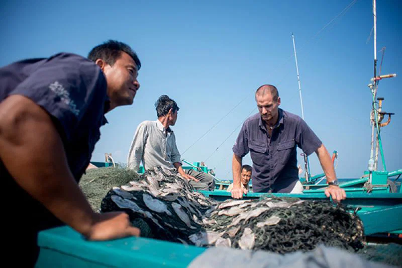 Marine conservation efforts on Song Saa Private Island in Cambodia