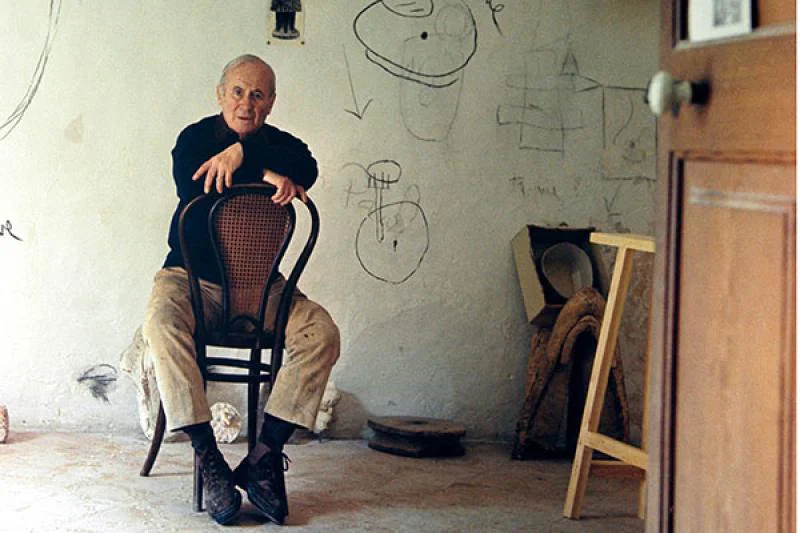 Artist Joan Miró created the iconic logo